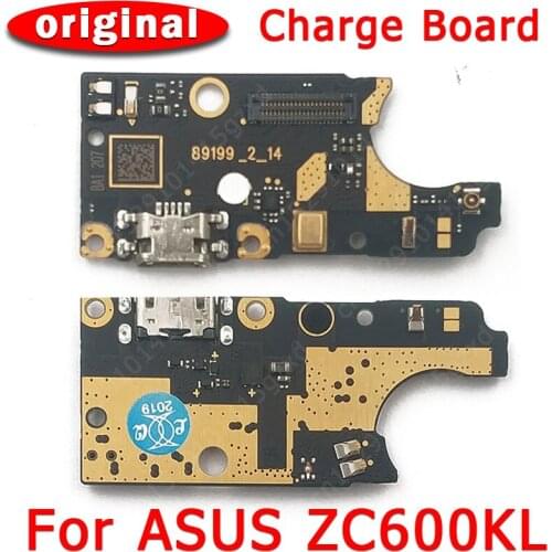 Original Charging Port for ASUS ZenFone 5 Lite ZC600KL USB Charge Board PCB Dock Connector Flex Cable Replacement Spare Parts