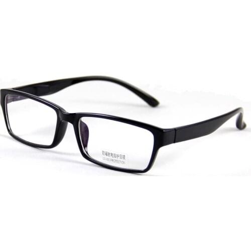 Rui Hao Eyewear New Anti Blue Ray Eyeglasses Men Unisex Glasses Rectangle Black Eyeglasses Fashion Design Spectacles Frame