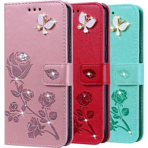 Bling Leather Flip Book case for Meizu 17 Pro 15 Lite M15 16 16th Pro 6 Plus 6S 16X 16S 16XS Wallet Card Holder Cover Soft case