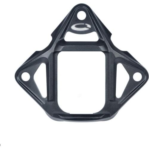 Military Three-Hole Shroud Forged Aluminum ARC Rail Adapter for Fast ACH ECH MICH OPS-Core Helmet Base 3 Hole Shroud