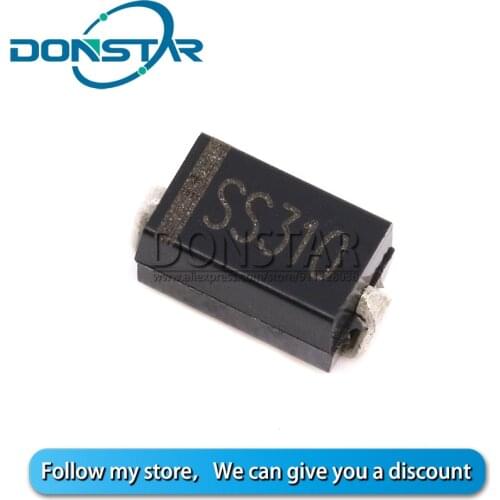 100PCS SS310 SR3100 SMA SB3100 DO-214AC Schottky Diodes
