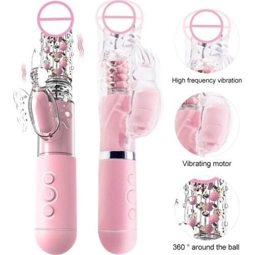 2020 Vibrator Dildo New Rabbit G-spot Multispeed Massager USB Rechargeable Sex Toy Waterproof Vibrator Sex Toys For Woman