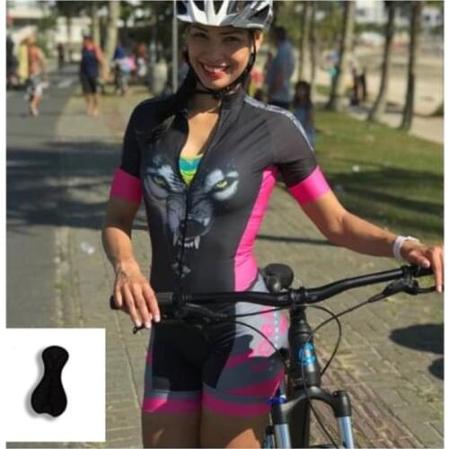 2021 China Professional Women Sublimation Cycling Jersey Suit, Clothing Best Team Bike Shirts Wear Wholesale Triathlon Jumpsuit