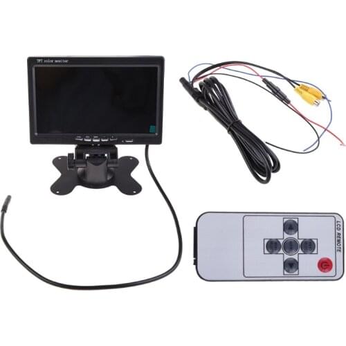3XUB 7 Inch Monitor 480*234 Resolution Clear Picture LCD Display for Car Reversing