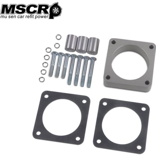 Aluminum JEEP WRANGLER TJ THROTTLE BODY SPACER 2.5L 4.0L 1987-2004 YJ XJ WJ-YX01112