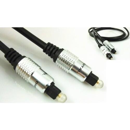 Aluminum shell audio optical fiber cable Audio optical fiber cable Digital optical fiber audio cable Toslink cable