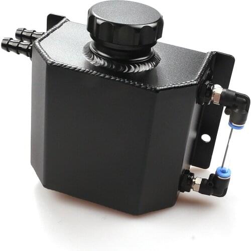 Automobile Refit 1L 2L General Aluminum Alloy SquareType Engine Oil Pot Air Permeable Pot Automobile Refit Oil Pot