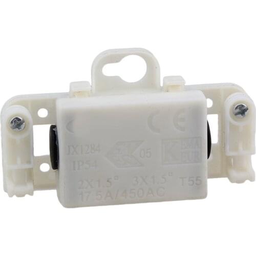 CE Certified White Plastic IP54 Waterproof Cable Wire Junction Box with T06-MM3S Terminal