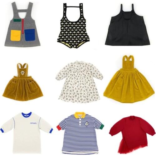 Kids Dresses MF Brand Toddler Girls New Autumn Winter Dress Baby Clothes Fashion Design Party School Children Pullover Outfit
