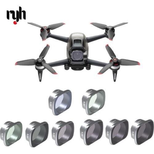 For DJI FPV Combo Filter Drone UV/CPL/NDPL4/8/16/32/64 Star Set Neutral Density Polar Filters Kit Camera Accessories Quadcopter