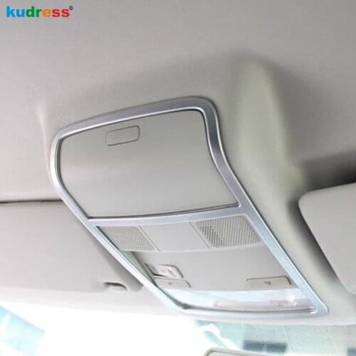 For VW For Volkswagen Tiguan 2012 2013 2014 2015 ABS Matte Interior Reading Lamp light Trim Cover Trim Accessories