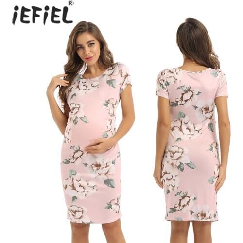 Короткие платья для беременных iEFiEL China At AliExpress