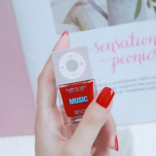 Manicure Nail Art Tearable Quick Dry Normal Without Lamp Nail Polish Glitter Sequins Uv Varnish Matte Watercolor Drops Nails