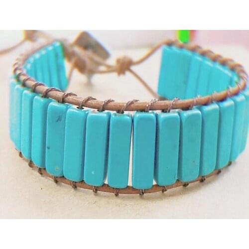 Milangirl Vintage Bracelets For Women Bohemian Handmade Colorful Natural Stone Charm Bracelet Bangles Female Jewelry