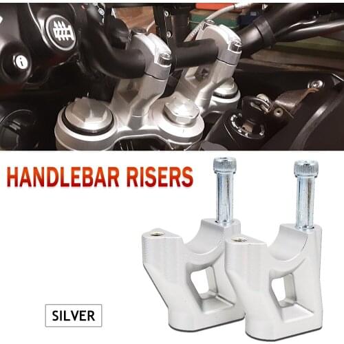 New Motorcycle Accessories For TIGER800 For TIGER 800 Handlebar Riser Bar Mount Handle Clamp For Tiger 800 XC / XCX / XCA
