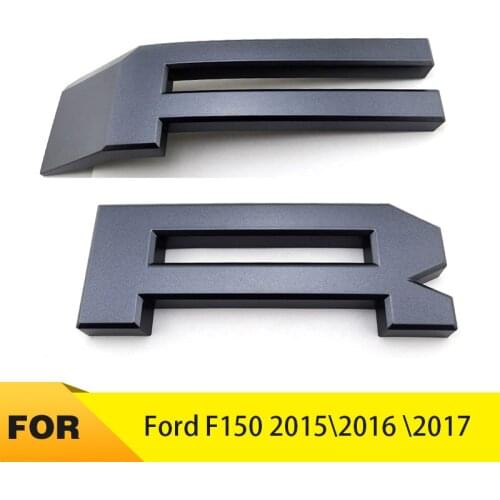 Front Truck Raptor Style Grille car Grill Letters emblem badge F & R F R replacement for ford 11-16 / 07-10 super duty F250 F350