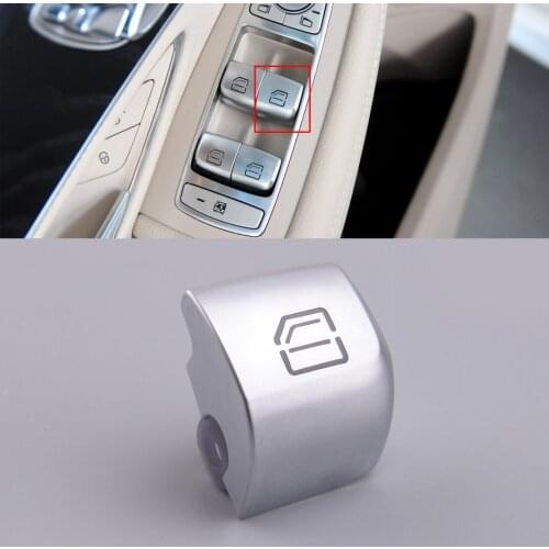 Front Right Window Master Switch Repair Button Cover Cap Fit For Mercedes-Benz C Class W205 GLC W253 2015-2017 2018 2019 2020