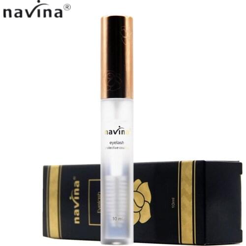 Navina 10ml Eyelash Care Coat Mascara Eyelash Extension Tool Individual Fake Lashes Protective Coating Sealant 3D three-dimensio