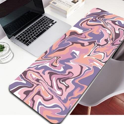 XXL Gaming Mouse Pad Large Rubber Gamer Art Table Computer Mousepad 90x40cm Soft Mause Pad XL Abstract Keyboard PC gamer cabinet