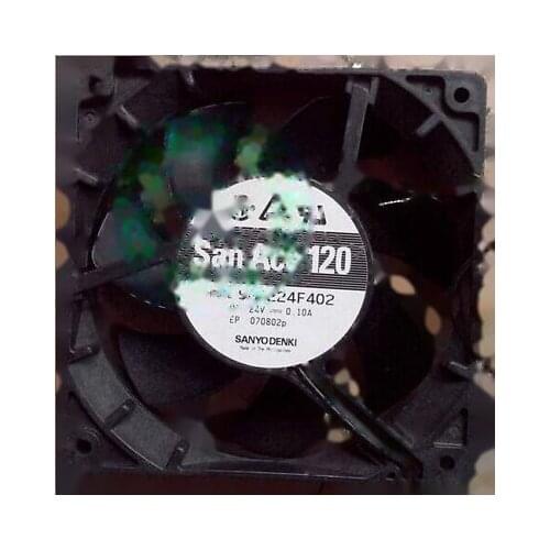 1pc fan new 9G1224F402 24V 0.10A SANYO 120*120*25 freeship