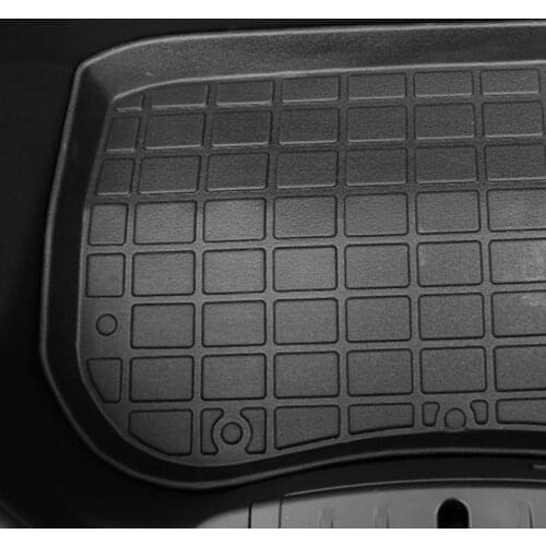 1Pc TPE Custom Waterproof Boot Cargo Line Fit For Tesla Model 3 Front Cargo Tray Trunk Floor Mat Anti-dust Car Accessories