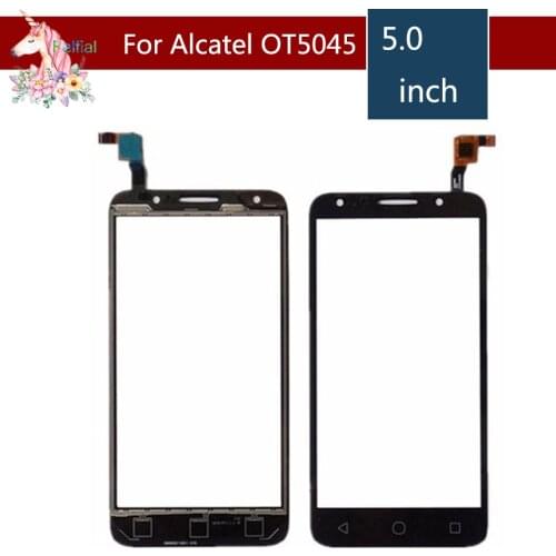 10pcs/lot For Alcatel One Touch pixi 4 4G 5045 OT5045 5045A 5045D 5045G Touch Screen Digitizer Sensor Outer Glass Lens Panel