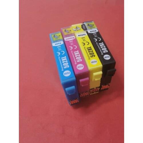 YOTAT T502 502XL Compatible ink cartridge T02W1 - T02W4 for Epson Expression Home XP-5100/XP-5105 WorkForce WF-2860DWF /WF-2865