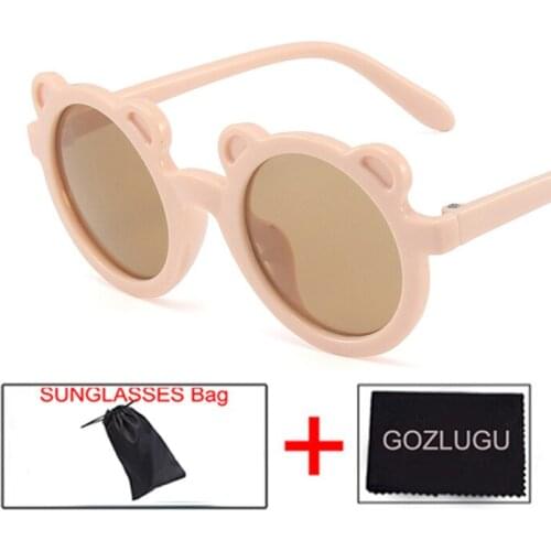 GOZLUGU Featured childrens sunglasses girls boys glasses baby outdoor goggles UV protection sunglasses children glasses 2021