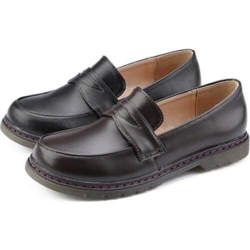 Women Ladies Princess Japan JK Uniform Shoes Universal Lolita Shoes Students Shoes Cosplay Shoes