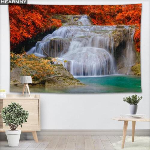 HOT Landscap Tapestry Wall Hanging Decor Christmas Wall Tapestry Show Piece For Home Decoration Camping Tent Travel Sleeping Pad