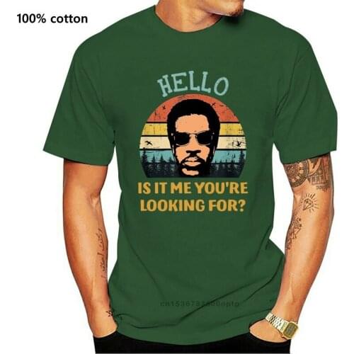 Lionel Richie - Is It Me You'Re Looking For T-Shirt Men Clothes Tee Shirt