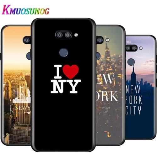 New York City For LG K22 K71 K61 K51S K41S K30 K20 2019 Q60 V60 V50S V50 V40 V35 V30 G8 G8S G8X ThinQ Phone Case