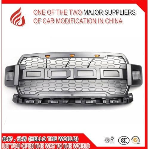 High qualtiy Modificate ABS car front grille racing grills grill for F150 2018 2019 front grille