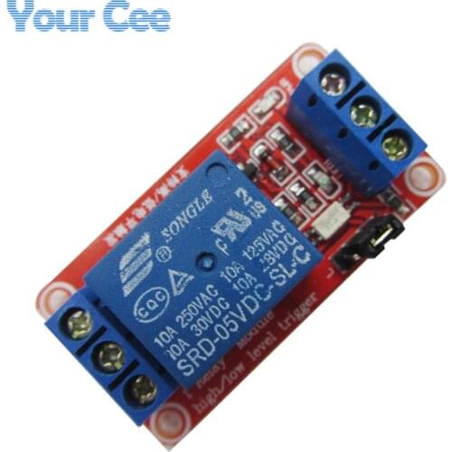 One 1 Channel 5V Relay Module Board Shield with Optocoupler Support High and Low Level Trigger for Arduino