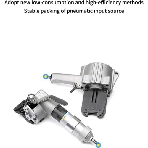 FTL32 Pneumatic Steel Belt Baler, Iron Belt Tensioner, Rebar Strapping Machine Automatic 32mm