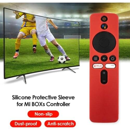 US Silicone Remote Control Case For Xiaomi Mi Box S/4X Mi Remote TV Stick Cover Remote Control Protective Cover Accessories