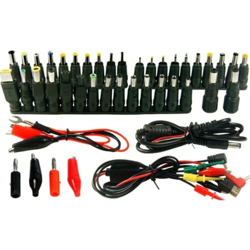 48 in 1 Universal Laptop AC DC Jack Power Supply Adapter Connector Plug for HP IBM Dell Apple Lenovo Acer Toshiba Notebook Cable