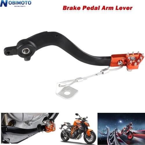 Motorcycle Rear Brake Pedal Arm Lever For KTM Husqvarna 125-530 TC TE FC XC SX SXF EXC XCF XCW XCFW EXCF 2011-2016