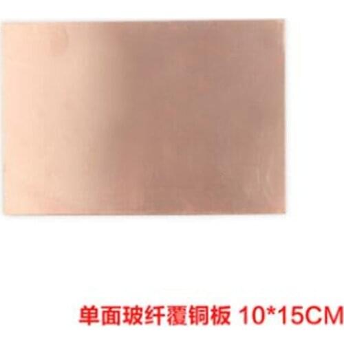 10pcs Single Side 10*15*0.8MM Copper Clad Printed Circuit Board Universal Prototype PCB 10X15X0.8