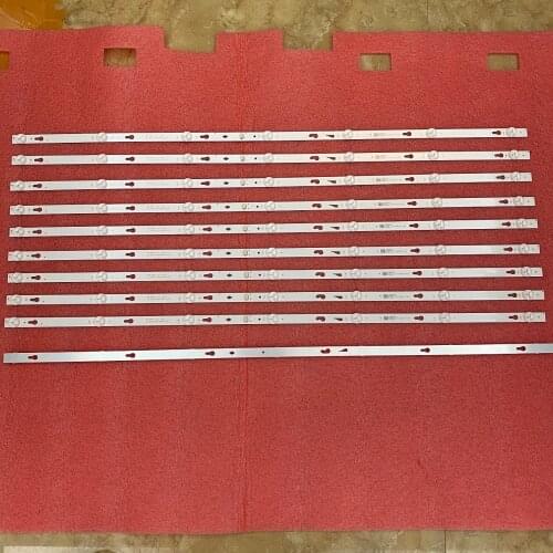 30pcs/lot LED backlight strip for L43M5-5ASP LT-43T510F LVF430LGDX 4C-LB430T-HRC 4C-LB430T-XR3 JFA JL.D43071330-004AS-M_V01