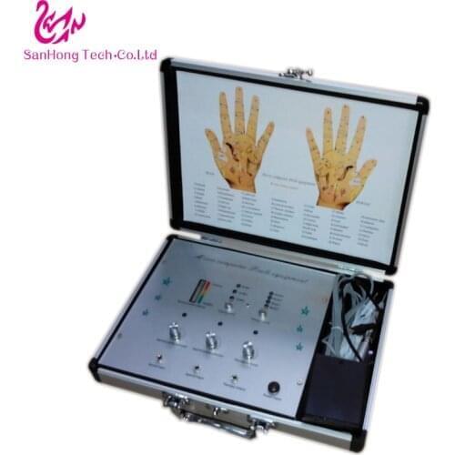 Free shipping Body analysis and therapy hand diagnostic instrument physiotherapy equipment