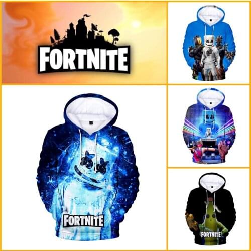Child Hoodie Fortnite Victory Shoot Game 3D Sweatshirt Babys Clothing Harajuku Jacket Cute Kids Hero Tops Boys Girls