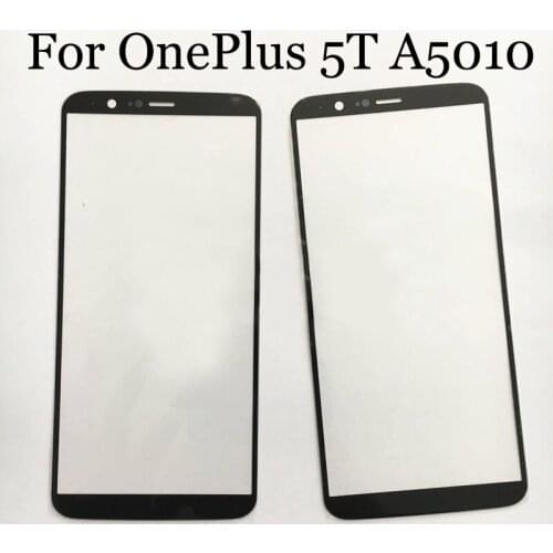 For OnePlus 5T 5 T A5010 TouchScreen Digitizer OnePlus5T Touch Screen Glass panel Without Flex Cable For One plus 5T touch panel