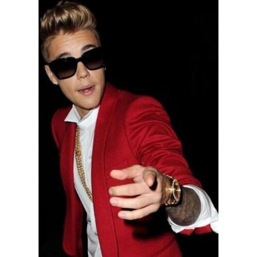 Home Decor Justin Bieber Music Star-Silk Art Poster Wall Sticker Decoration Gift