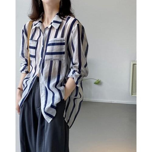 HXJJP Women's Striped Shirts