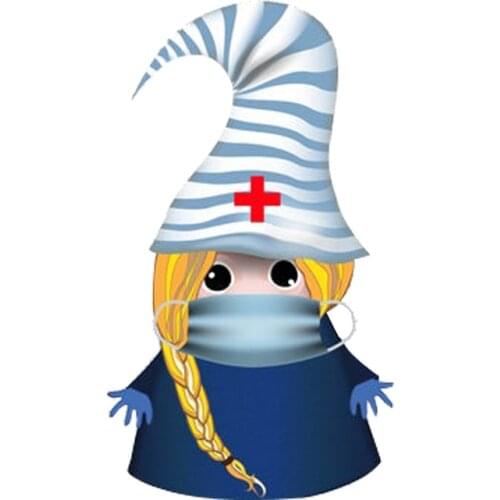 Mask Gnome Metal Cutting Die DIY Scrapbooking Craft Embossing Making Stencil Template