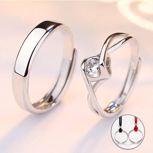 2020 New Exquisite Natural White Rhinestone Ring Bride Princess Wedding Engagement Strange Ring Size 6-10 Wedding Bands Fashion