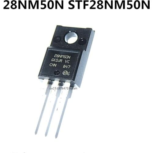 Original 5pcs/ 28NM50N STF28NM50N TO-220F 500V 21A