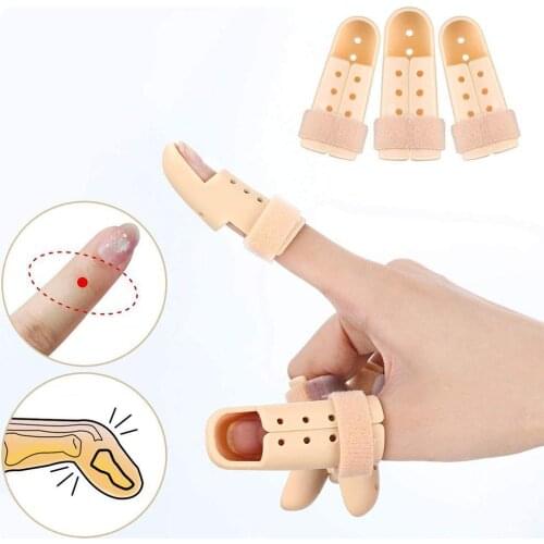 Plastic Hand Finger Splints Support Brace Mallet Splint Finger Protection Pain 1pc Fixed Fracture Splint Joint For Broken F N7W3
