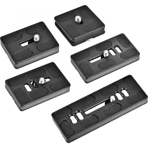 Quick Release Plate PU40 PU50 PU60 PU70 PU100 1/4inch Screw Mount for Arca Swiss Benro Monopod Tripod for Kingjoy for TRIOPO